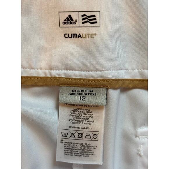 Adidas ClimaLite women's white golf pants size 12 - Picture 4 of 10